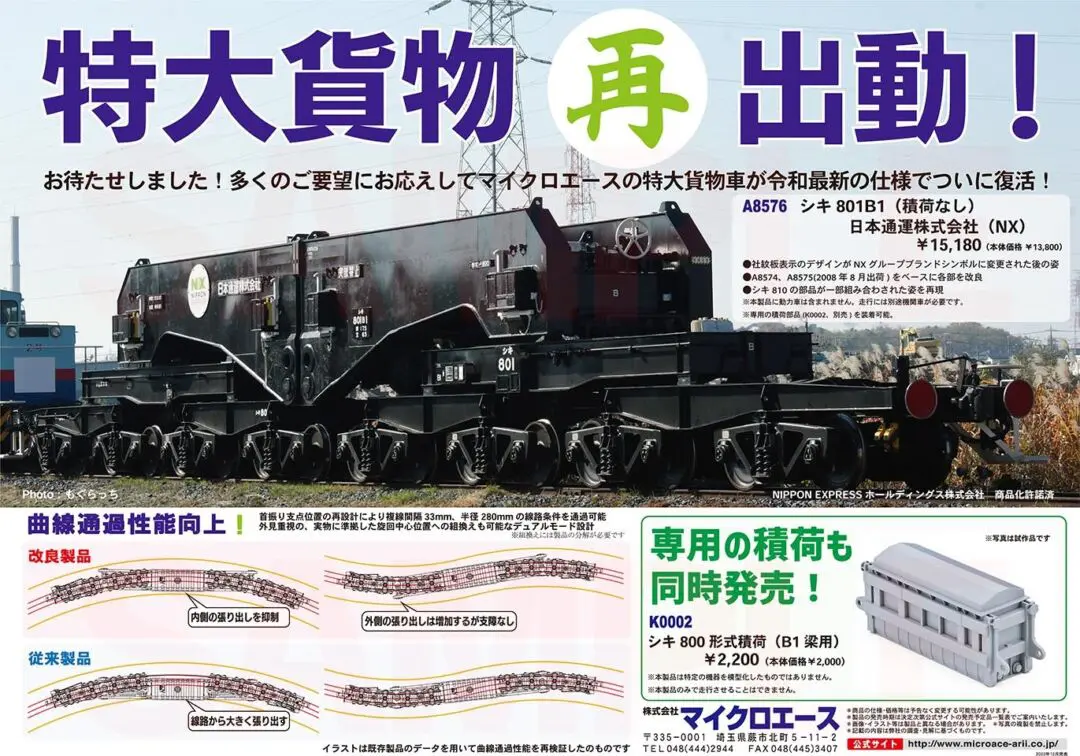 国鉄貨車 コム1形タイプ（20ft冷蔵コンテナ付）｜製品情報｜製品