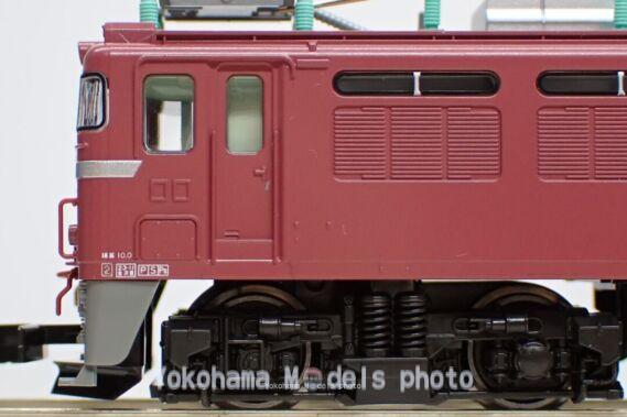 EF81 一般色 敦賀運転派出が入線です。KATO 3066-D スロットレス
