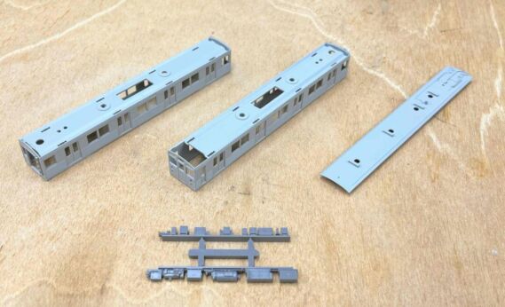 31897 長野電鉄8500系(8503編成)3両編成セット GREENMAX鉄道模型試作品