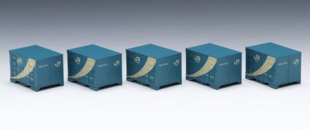 TOMIX 私有 UR19A-3000形コンテナ（日本石油輸送・青空帯・5個入）　品番：3306