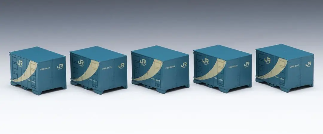 TOMIX 私有 UR19A-3000形コンテナ（日本石油輸送・青空帯・5個入）　品番：3306