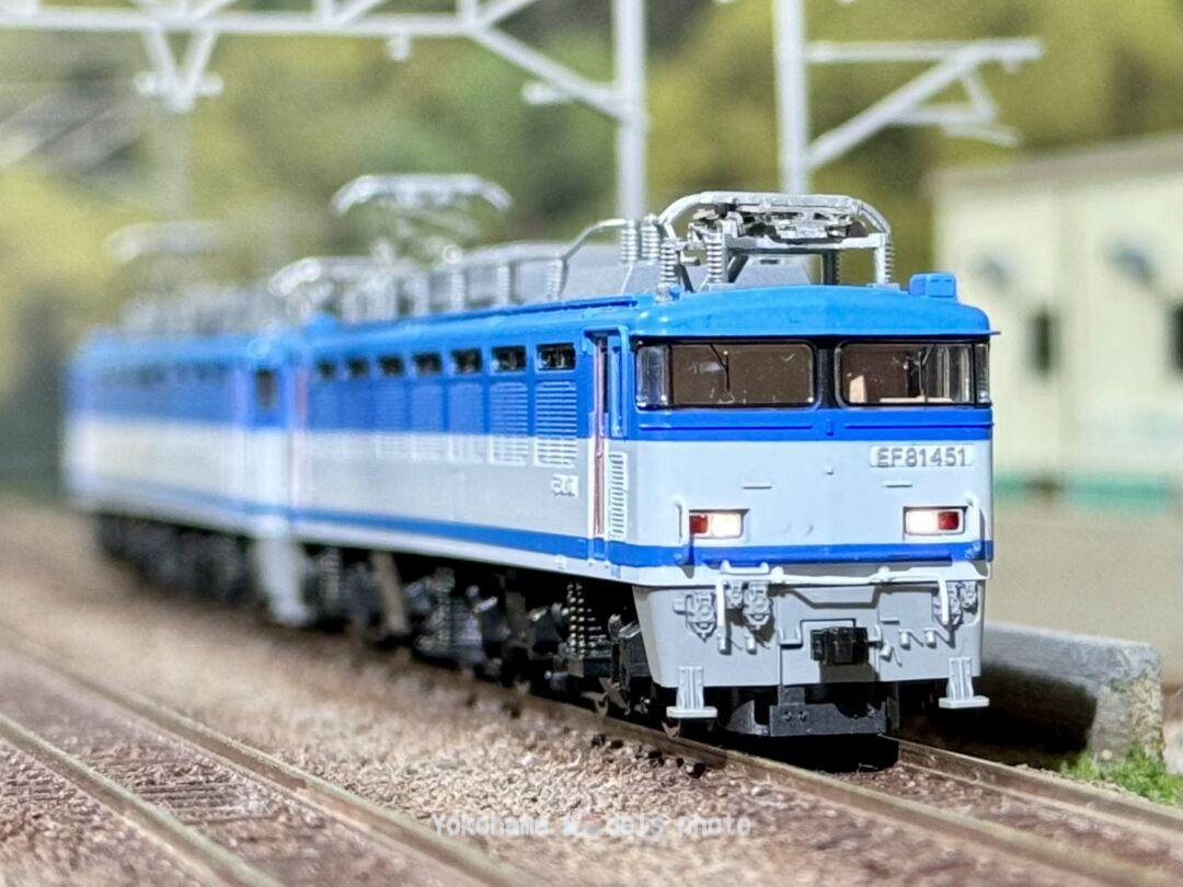 EF81139号機(JR東日本・双頭連結器付)を弄る。その1 TOMIX 7173