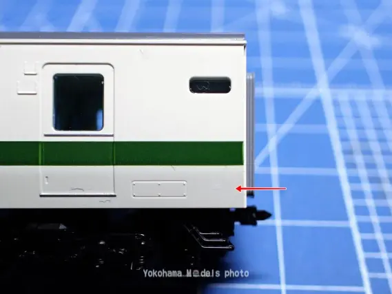 185系0番台「なつかしの新幹線リレー号」が入線しました。TOMIX 97958