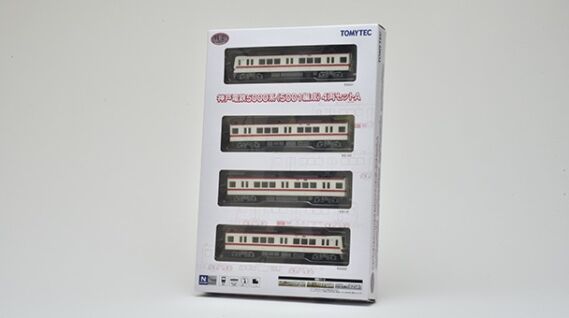 鉄道コレクション 神戸電鉄5000系5001編成4両セットA 2024年1月発売予定 品番:327400 トミーテック鉄道模型