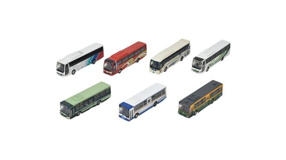 ザ・バスコレクション 名鉄グループバスホールディングス7社セット 品番:329343 トミーテック鉄道模型