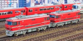 Nゲージ 2点 31910＞名鉄EL120形電気機関車 2両（T＋T）セット（動力無し
