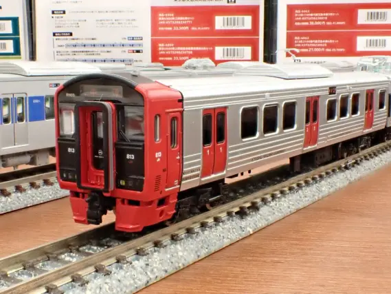 ポポンデッタ】試作品画像（都営6500形、JR九州813系3100番代