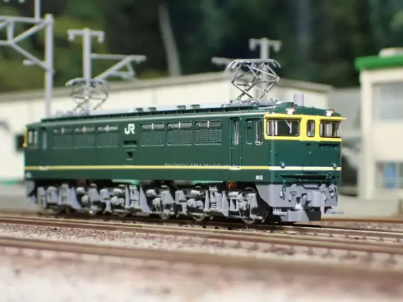 EF65 1124号機トワイライト色・グレー台車が入線しました。 TOMIX 7175