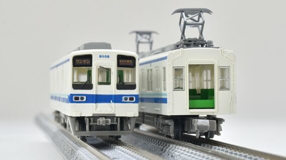 TOMYTEC 327486 わたしの街鉄道コレクション <MT01>東武鉄道 2両セット 鉄道模型