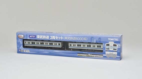 TOMYTEC 327486 わたしの街鉄道コレクション <MT01>東武鉄道 2両セット 鉄道模型