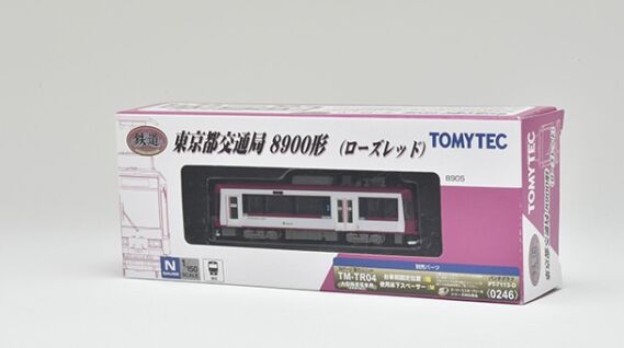 TOMYTEC 330226 鉄道コレクション 東京都交通局8900形(ローズレッド) 鉄道模型