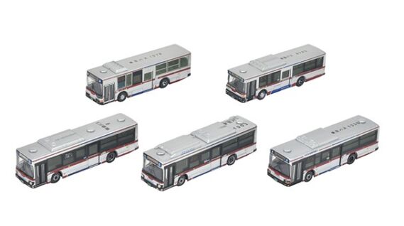 TOMYTEC 330486 ザ・バスコレクション ありがとう東急トランセ 東急バス受託車5台セット 鉄道模型