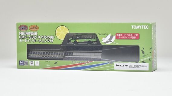 TOMYTEC 330929 鉄道コレクション ・バスコレ 阿佐海岸鉄道 DMV-932(すだちの風) モードインターチェンジ付 鉄道模型
