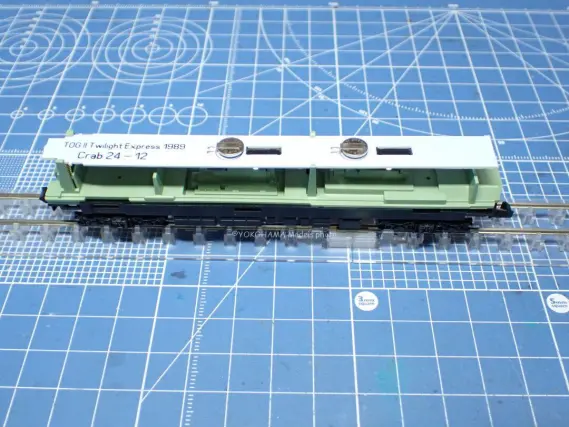 EF81・24系(トワイライトエクスプレス・登場時)を弄る。その2 TOMIX
