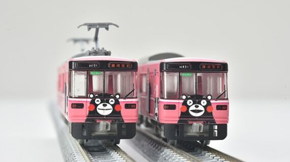 331407 鉄道コレクション 熊本電気鉄道03形(くまモンラッピング)2両セット