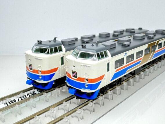 485系 特急「かがやき」「きらめき」（1988年頃）が入線しました