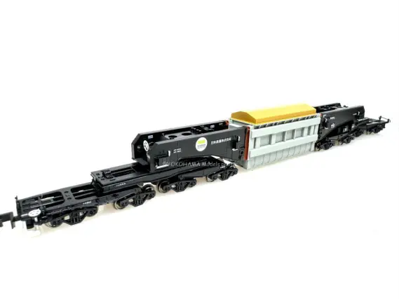 シキ801 B1梁 が入線しました。MICROACE A8576 日本通運株式会社