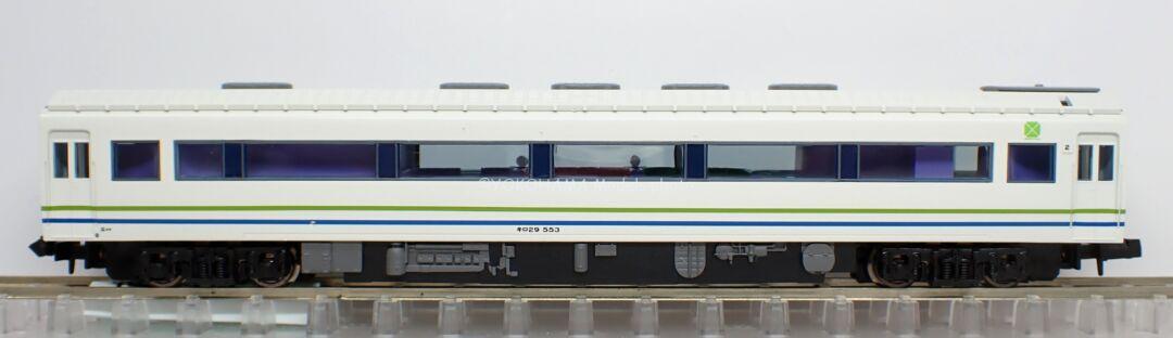 キロ59系 リゾートサルーン・フェスタが入線しました。MICROACE A3672
