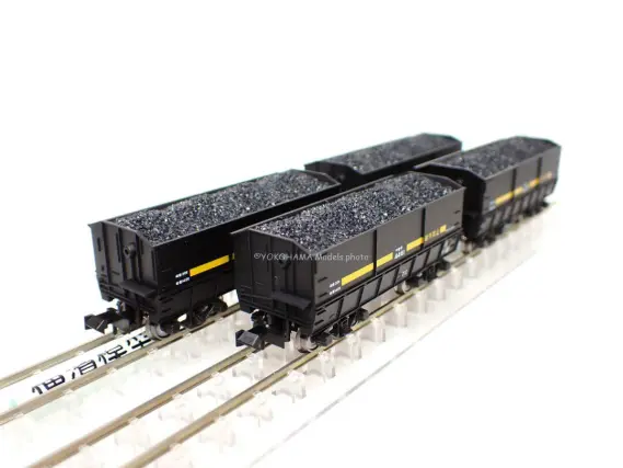 運炭列車 国鉄セキ3000（石炭積載）が入線。 KATO 10-1220 2024年製