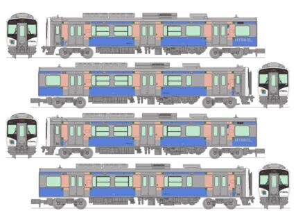 鉄道コレクション JR HB-E210系（仙石東北ライン・特別快速）4両セット　2025年2月発売予定　品番：334163　トミーテック鉄道模型