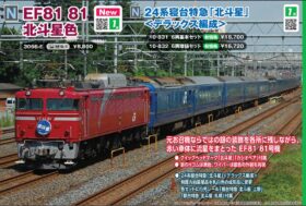 KATO 24系寝台車「北斗星」5両セット Amazon | KATO Nゲージ 24系 寝台特急 北斗星 DX編成 増結 6両