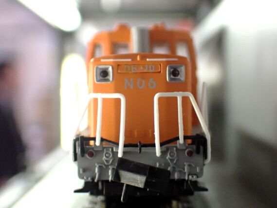 MICROACE A1443 産業用5軸ディーゼル機関車(橙色) 鉄道模型