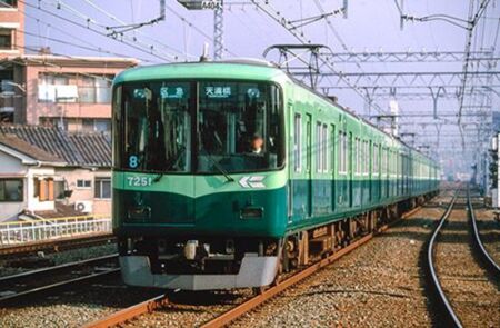 GREENMAX 31990 京阪7200系（旧塗装・車番選択式）8両編成セット　2025年4月発売予定　グリーンマックス鉄道模型