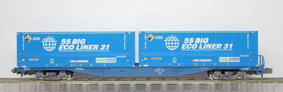 コキ105 トヨタ ロングパス・エクスプレス（エコライナー）が入線です