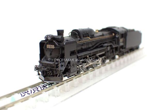 KATO 2016-B D51形54号機 小樽築港機関区 KATO京都駅店特製品鉄道模型