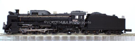 KATO 2016-B D51形54号機 小樽築港機関区 KATO京都駅店特製品鉄道模型