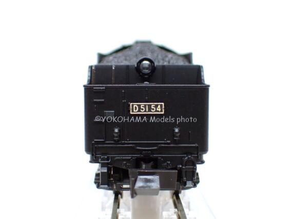 KATO 2016-B D51形54号機 小樽築港機関区 KATO京都駅店特製品鉄道模型