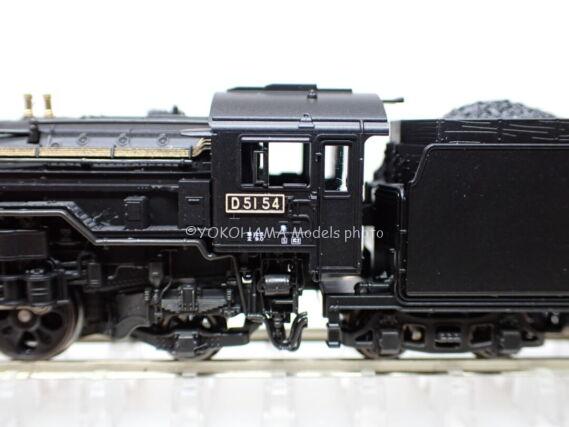 KATO 2016-B D51形54号機 小樽築港機関区 KATO京都駅店特製品鉄道模型