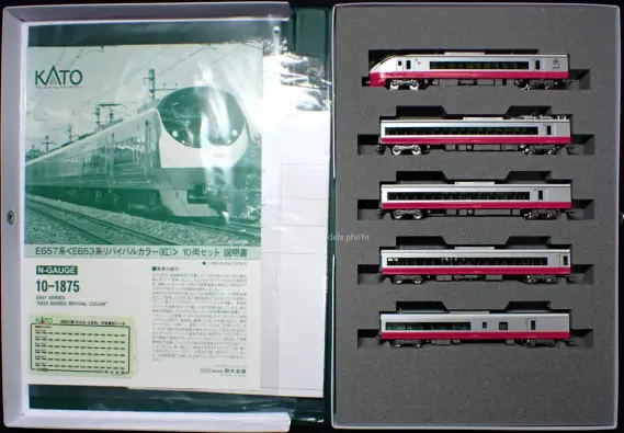 E657系＜E653系リバイバルカラー(紅)＞ 茨城DCラッピングが入線しま