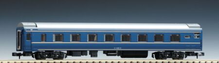 TOMIX JR客車 オハネ25-0形（北斗星仕様・Hゴムグレー）増結用　品番：2505 トミックス鉄道模型
