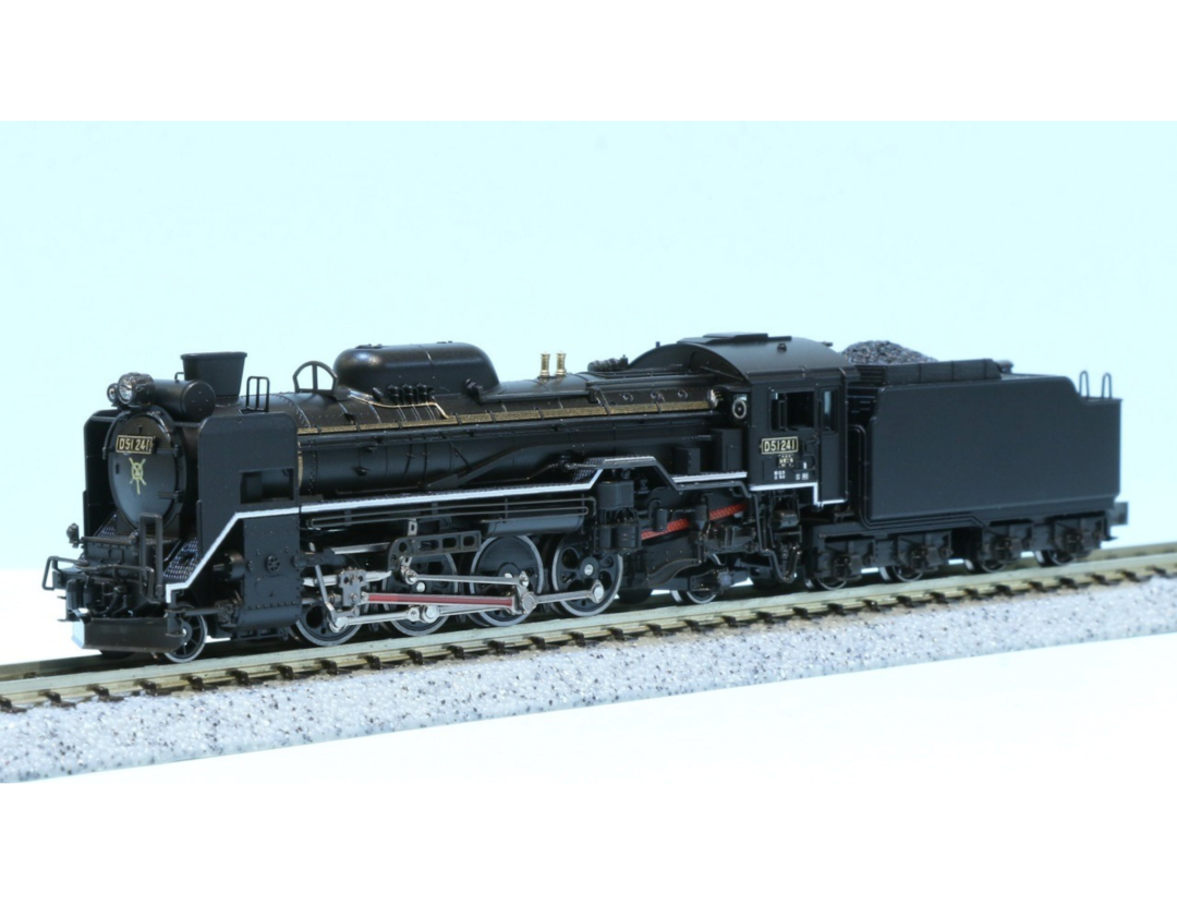 KATO】2025年3月下旬発売予定 D51 241 追分機関区 SL貨物運用最終仕様
