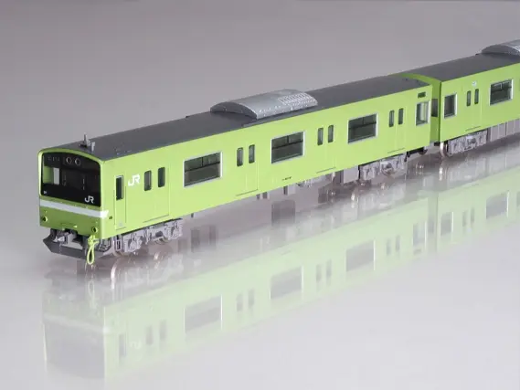 201系通勤電車（JR西日本30N更新車・ウグイス・混色床下)セット 品番