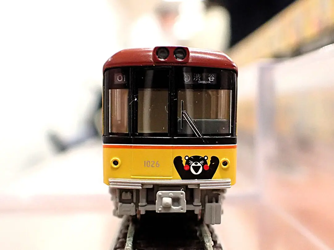 東京メトロ銀座線1000系くまモンラッピング6両セット 品番：6092