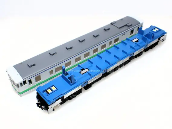 キハ40 1700番代（タイフォンあり）が入線しました。 TOMIX 7435 7436