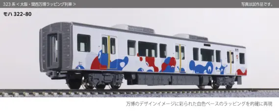 KATO 323系 大阪・関西万博ラッピング列車 8両セット 特別企画品