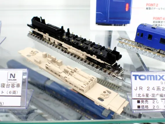 TOMIX】24系25形(北斗星・混成編成)スシ24形とカニ24-500形の