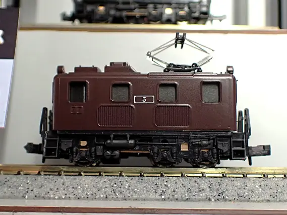 Cタイプ電気機関車 丸型車体／茶色 A1532 MICROACE(マイクロエース