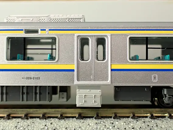 209系2100番代 幕張電車区C603編成 線路設備モニタリング装置付
