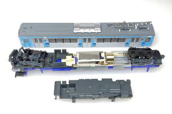KATo 10-1562 青い森鉄道 青い森701系（新ラッピング） 第6編成 Nゲージ 鉄道模型　動力ユニット