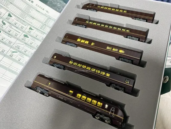 E655系なごみ(和)と特別車両を弄る。 蓄電式室内灯取付（DNESHA