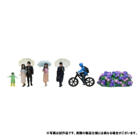 3Dものがたり001 6月の雨　2025年9月発売予定334873 トミーテック ジオコレ Nゲージ 鉄道模型