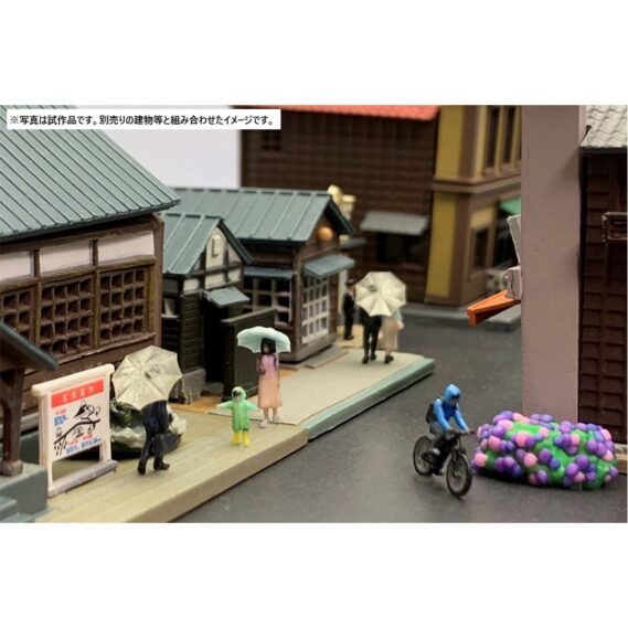 3Dものがたり001 6月の雨　2025年9月発売予定334873 トミーテック ジオコレ Nゲージ 鉄道模型