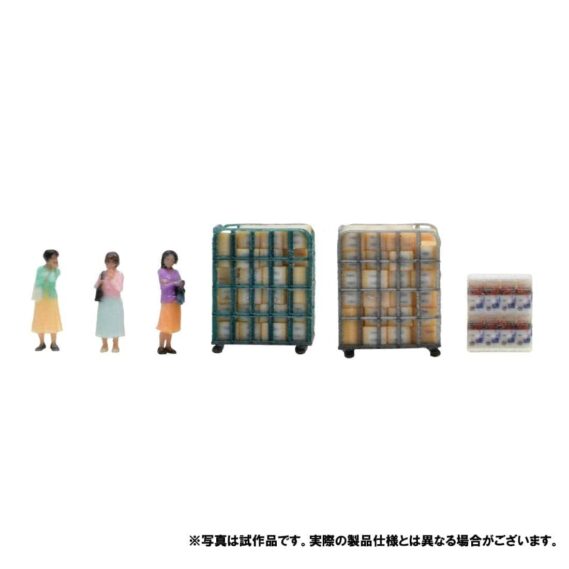 3Dものがたり002 スーパー前　2025年9月発売予定334880 トミーテック ジオコレ Nゲージ 鉄道模型