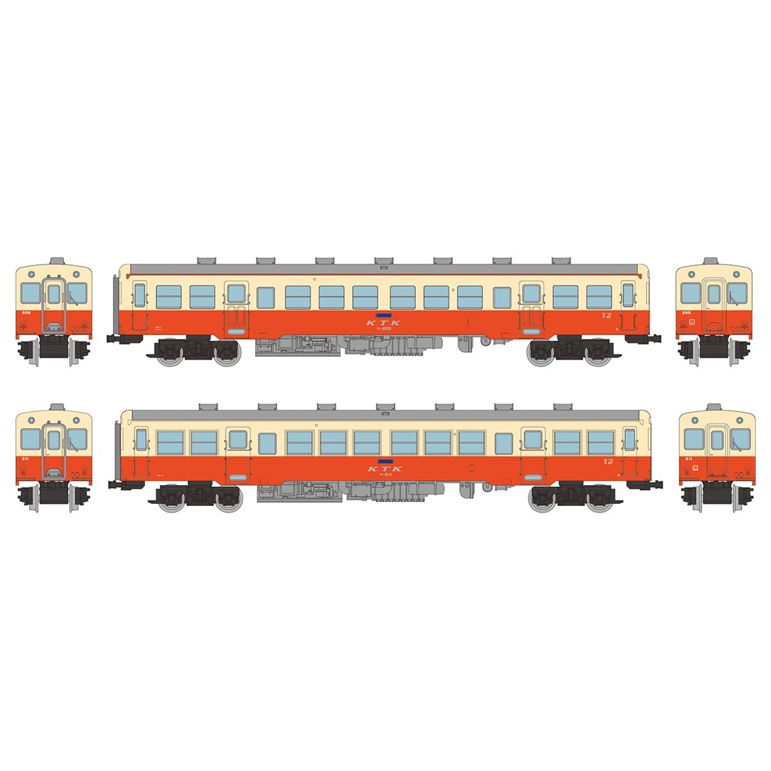 鉄道コレクション 小港鐵道キハ200形（205+211）2両セット　2025年11月発売予定336778 トミーテック ジオコレ Nゲージ 鉄道模型