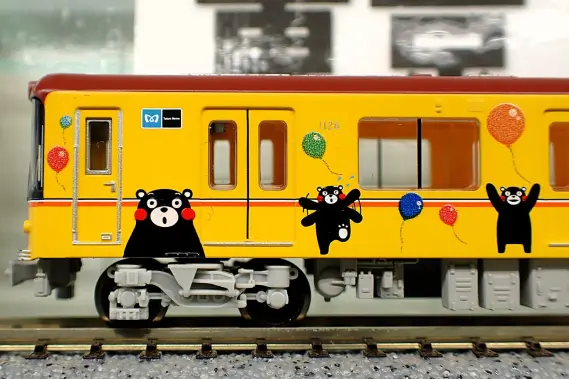 ポポンデッタ 6092 東京メトロ銀座線1000系くまモンラッピング6両セット ポポンデッタ Nゲージ 鉄道模型