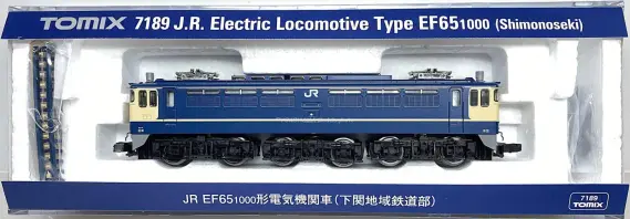 TOMIX [7189] JR EF65-1000形 電気機関車（下関地域鉄道部） (N